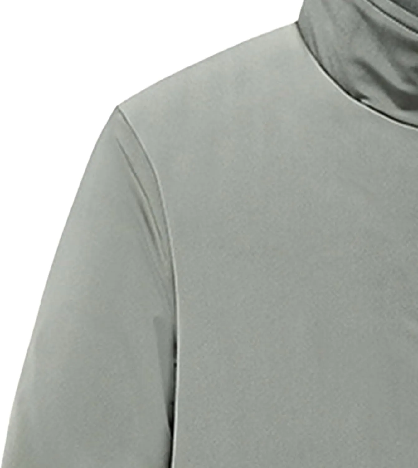 Men's Business Casual ThickenTop Jacket Stand Collar Sherpa Lined Jackets Warm Winter Padded Bomber Outerwear