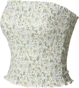 MixMatchy Women's Strapless Tube Tops Stretchy Sleeveless Sexy Summer Bandeau Crop Tank