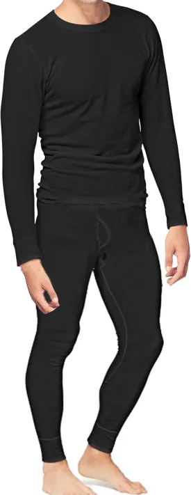 Place and Street Mens Cotton Thermal Underwear Set Shirt Pants Long Johns
